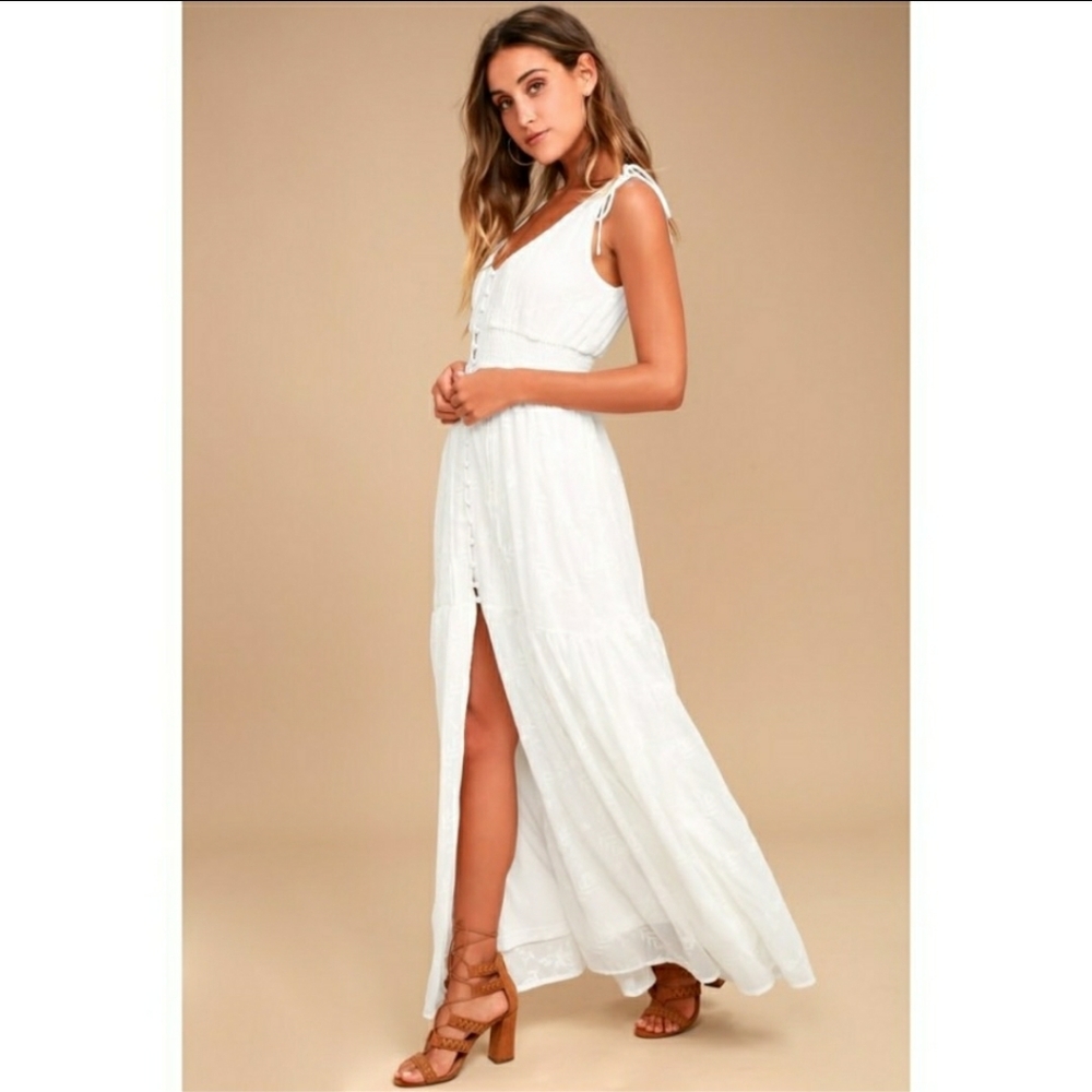 LULUS Time Well Spent Maxi Dress